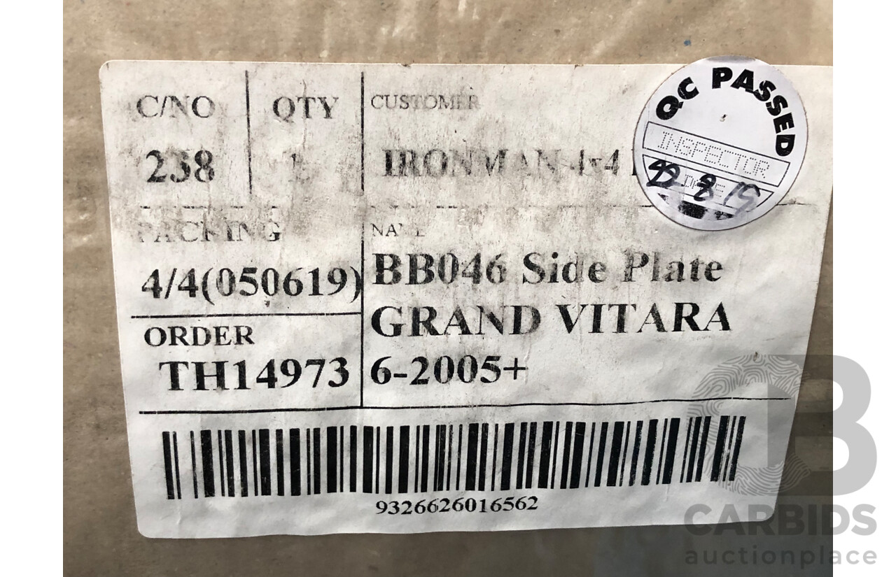 Ironman 4x4 Commercial Deluxe Bull Bar, BBCD046, to Suit Suzuki Grand Vitara Manual, Diesel Model Only 2012-2015 - ORP $1,100.00