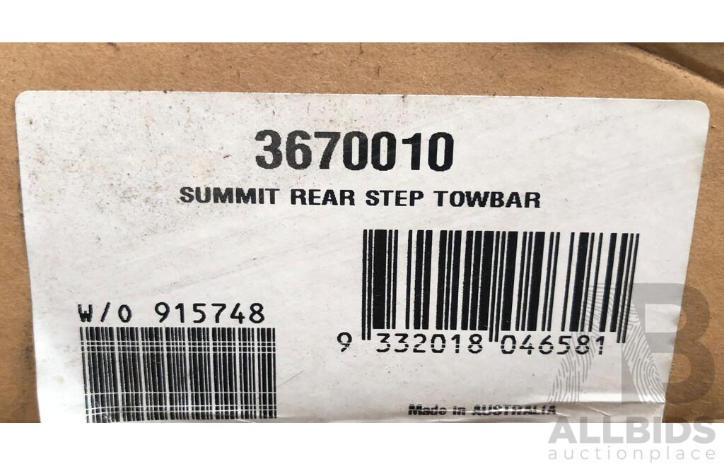 ARB Summit Rear Step Towbar 3670010 to Suit Volkswagen Amarok (2011-2012) - ORP $2331.00