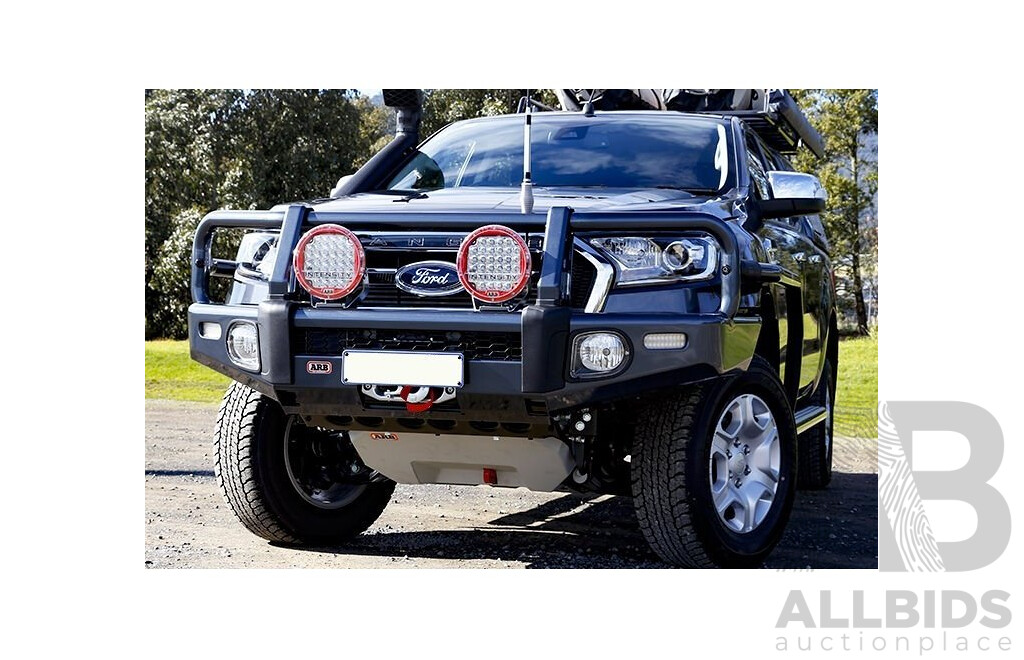 ARB Summit with Fog Lights 3440510/3440530 to Suit Ford Everest UAII Trend (2018 - 2022) - Ranger PXII + III (2015 -2018) - Matte Black