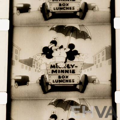 Collection of Three Early 8mm Walt Disney Films