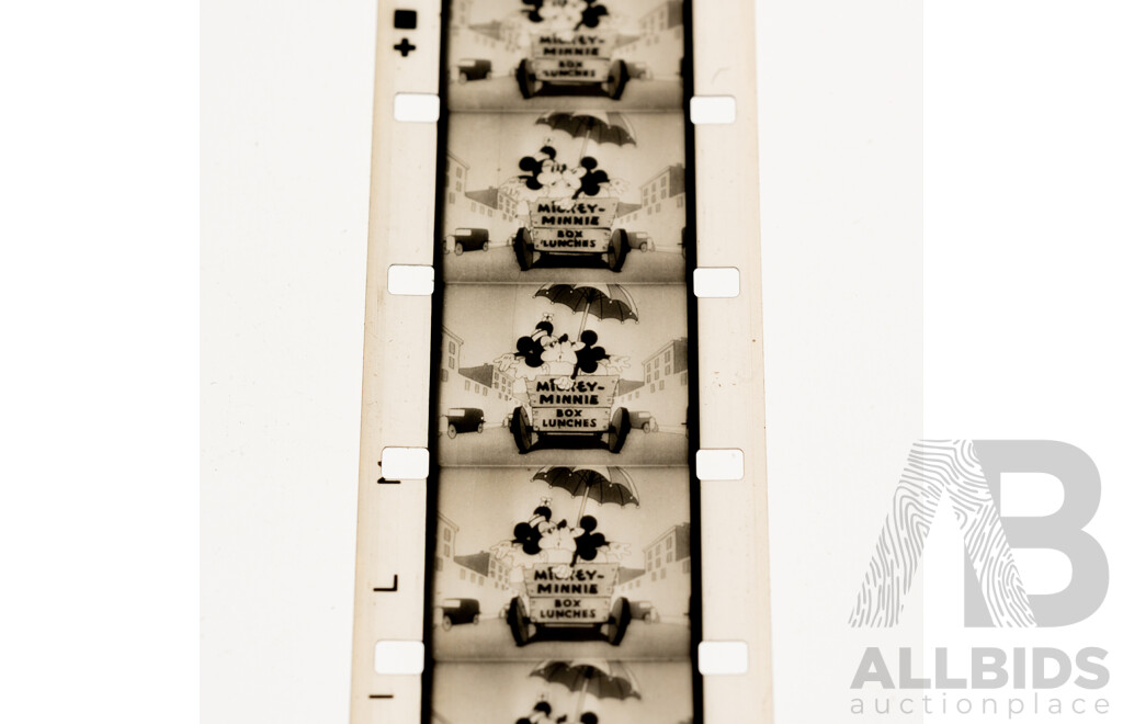 Collection of Three Early 8mm Walt Disney Films