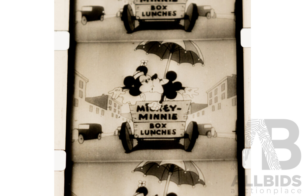 Collection of Three Early 8mm Walt Disney Films