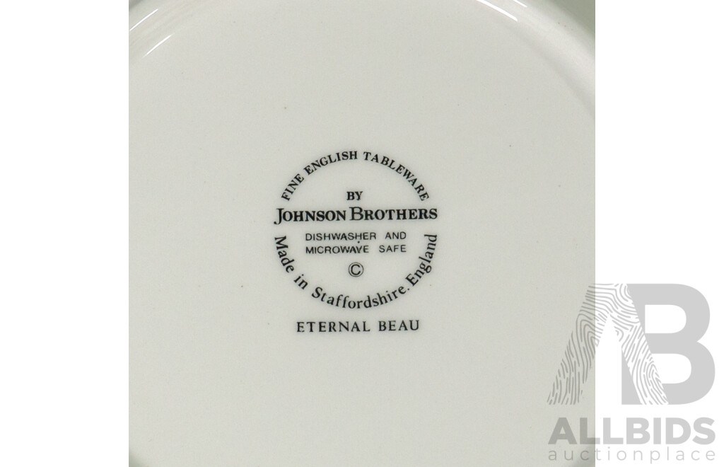 24 Piece Dinnerware Set by Johnson Brothers, Made in Staffordshire, England