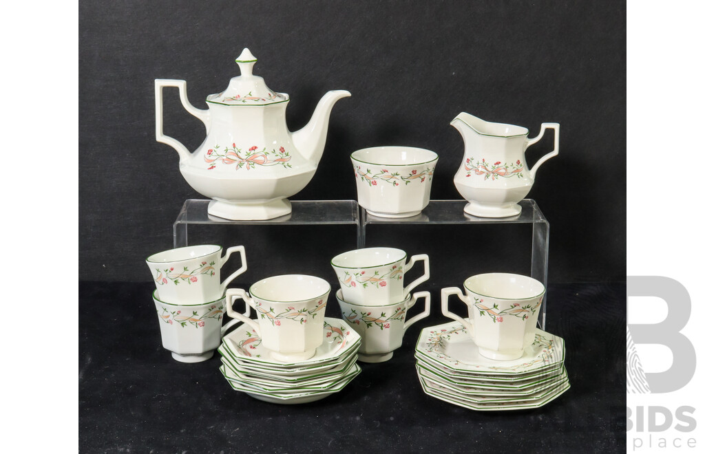 21 Piece Dinnerware Set by Johnson Brothers, Made in Staffordshire, England