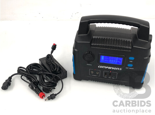 Companion Rover 40Ah Lithium Power Station with Kings Canvas Carry Bag