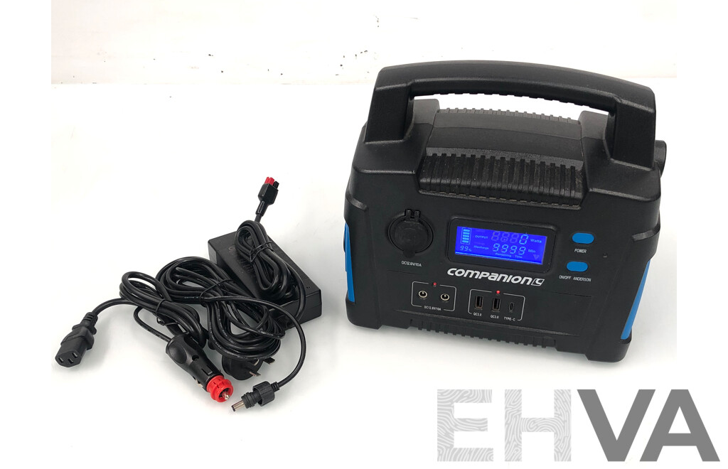 Companion Rover 40Ah Lithium Power Station with Kings Canvas Carry Bag