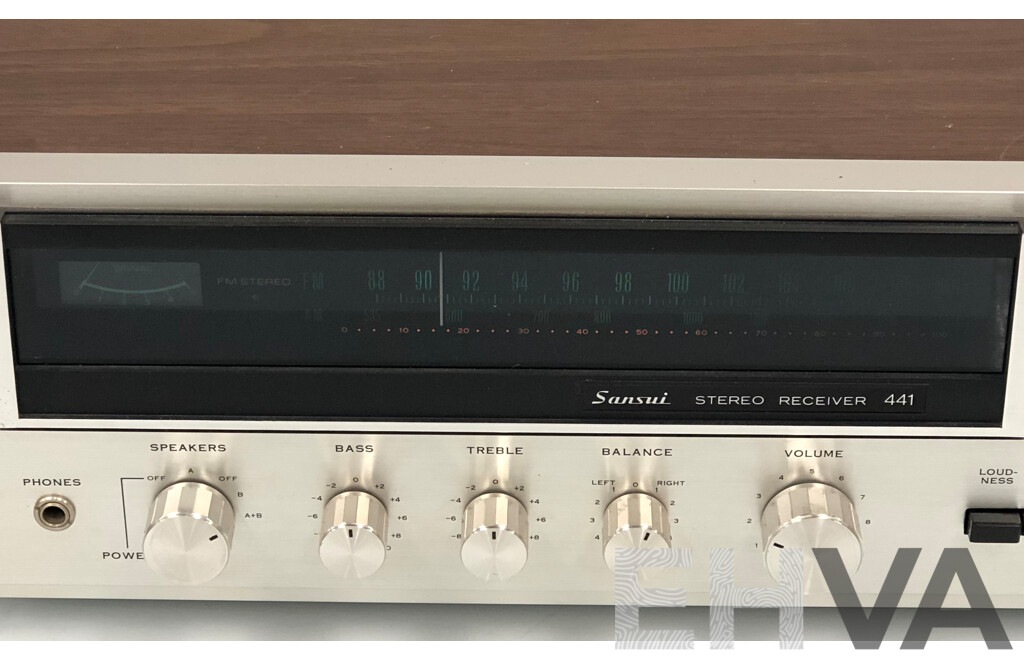 Sansui 441 Stereo Receiver and - Lot 1634402 | EHVA