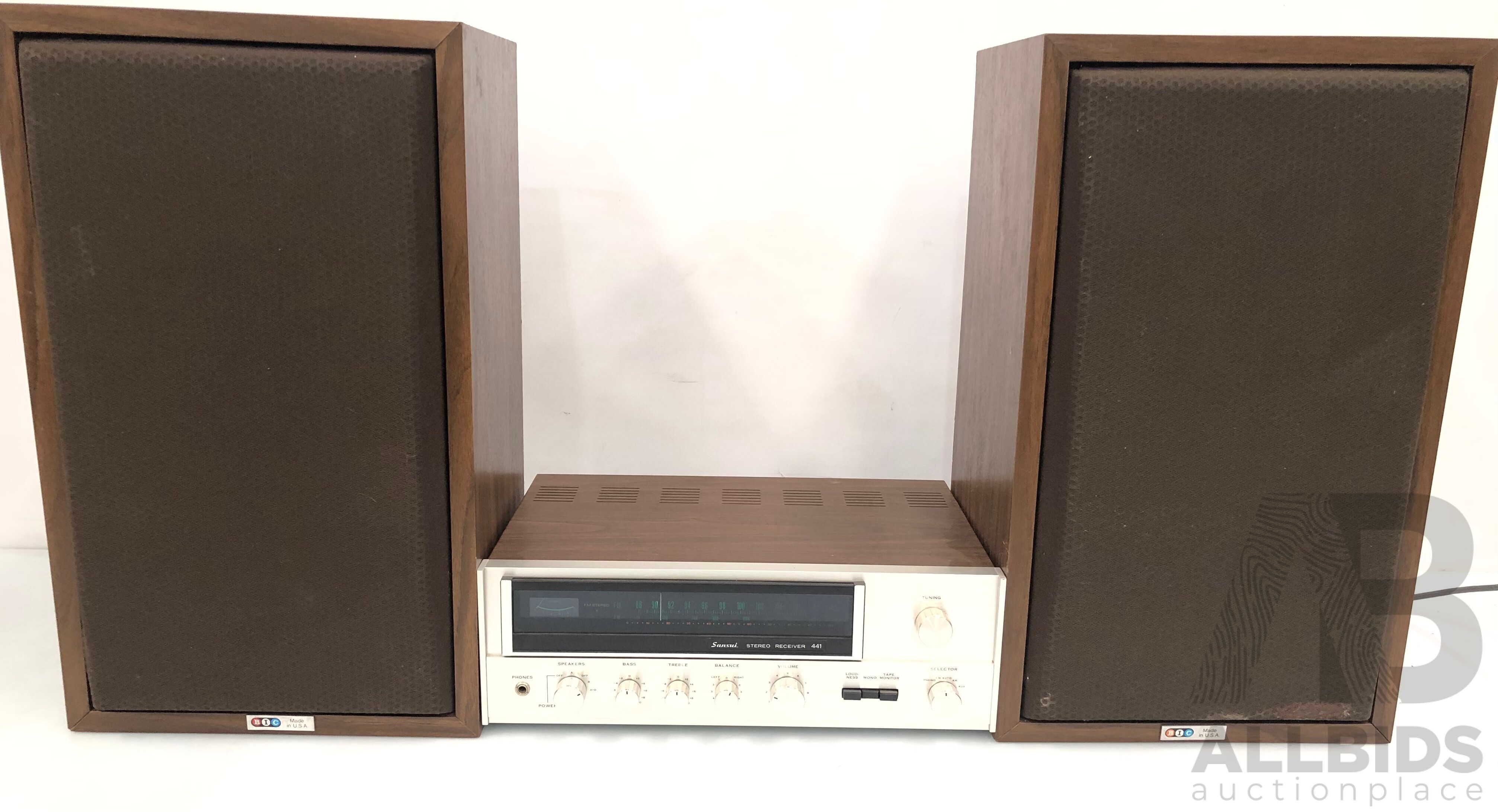 Sansui 441 Stereo Receiver and - Lot 1634402 | EHVA