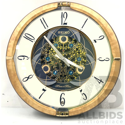 Seiko Melodies in Motion Wall Clock