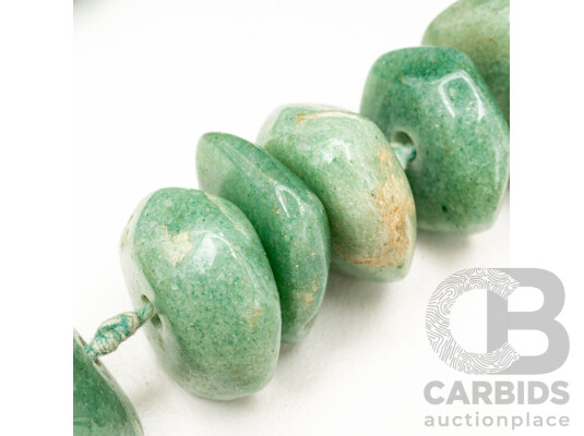 Nephrite Jade Necklace. Length - 73cms