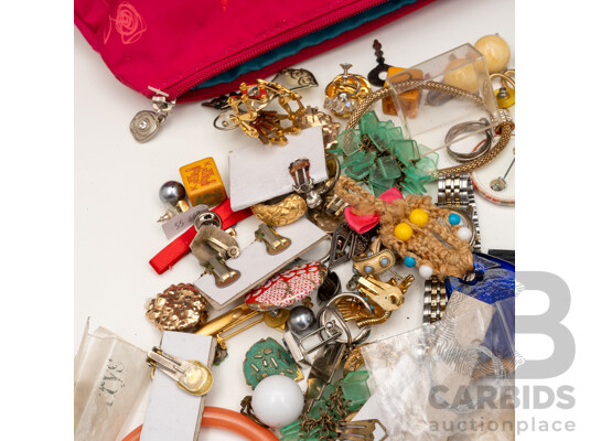 Collection of Costume Jewellery, Crystal & Watches