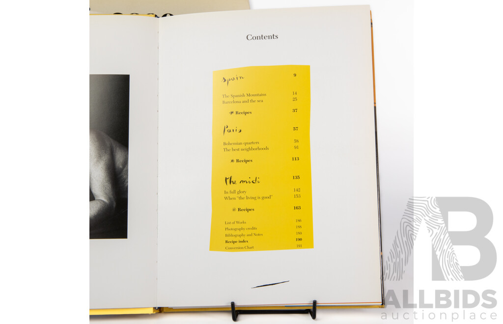 Wonderful Pair of Picasso Coffee Table Books - Picasso & Jacqueline by David Douglas Duncan (1988) & Dining with Picasso by Ermine Herscher (1996), Both Hard Covers with Dust Jackets Intact & Good Condition (2)