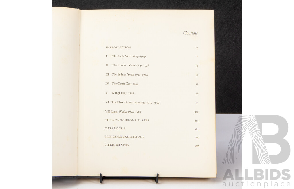 William Dobell, (20th Century, Australian, 1899-1970), William Dobell Hard Cover by James Gleeson, Published 1964 by Thames & Hudson