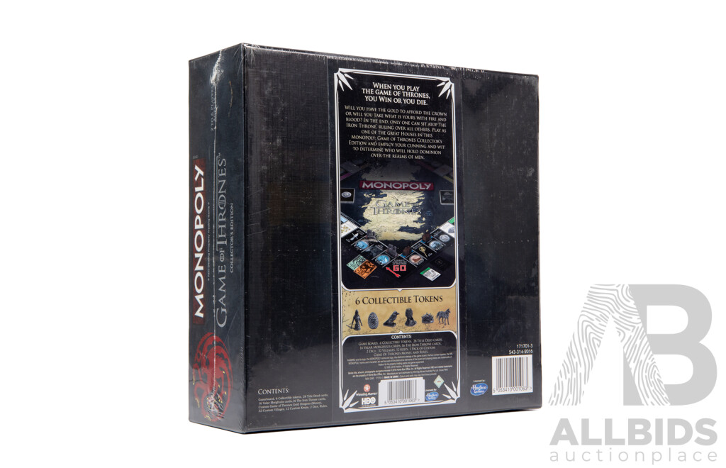 Game of Thrones Monopoly - Collector's Edition