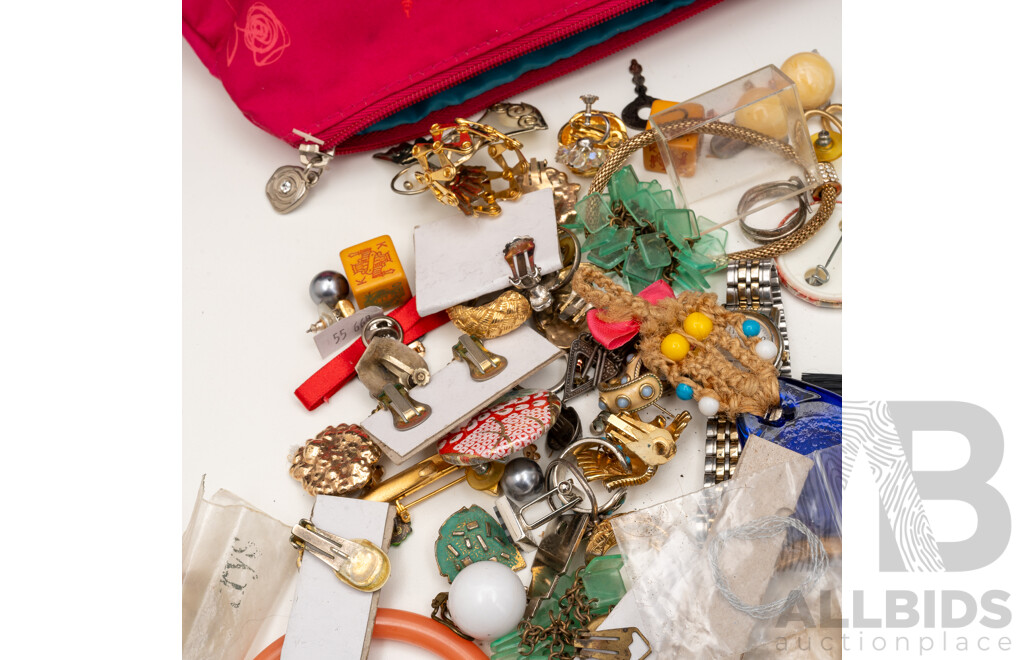 Collection of Costume Jewellery, Crystal & Watches