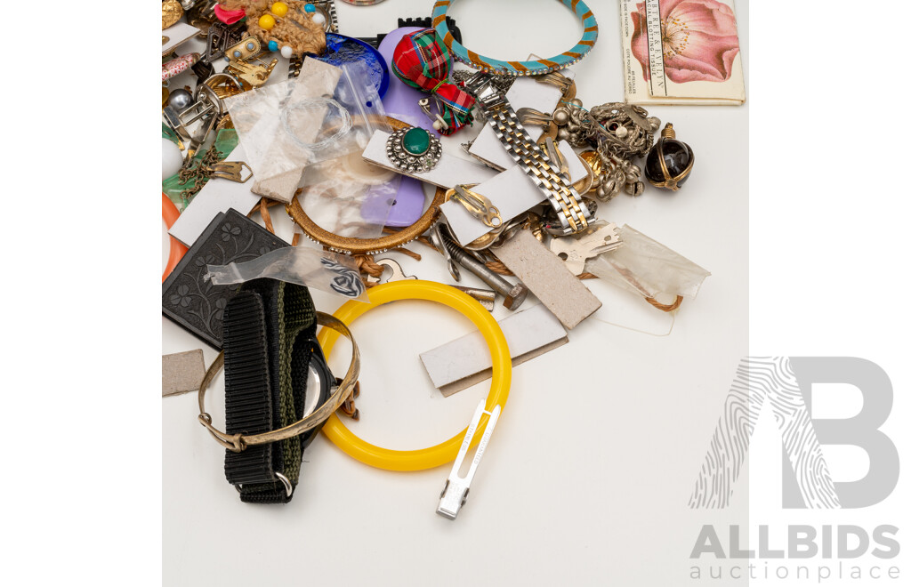 Collection of Costume Jewellery, Crystal & Watches