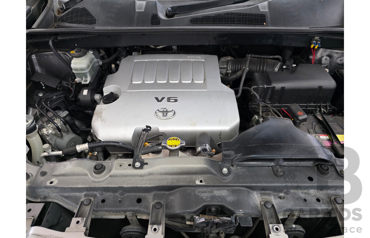 11/2007 Toyota Kluger KX-R (fwd) 5 SEAT GSU40R 4d Wagon Grey 3.5L