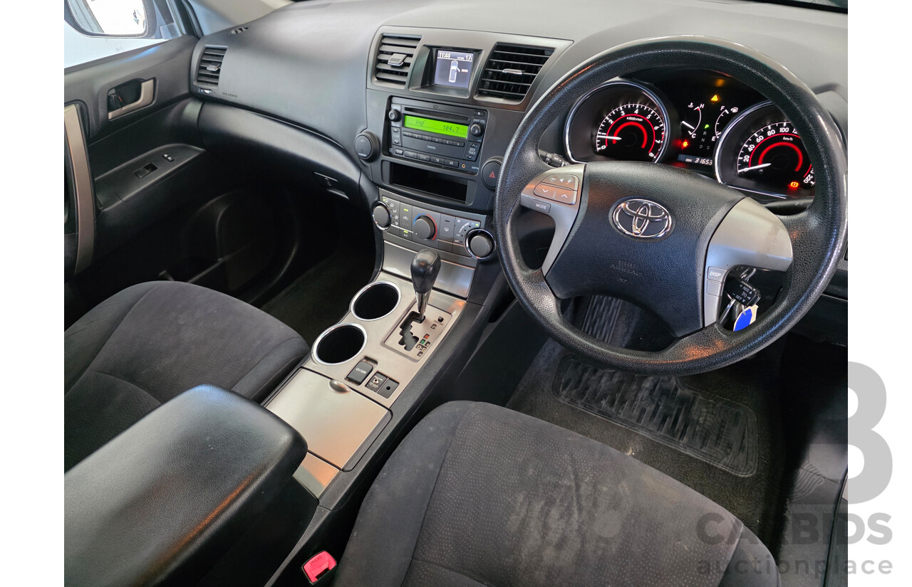 11/2007 Toyota Kluger KX-R (fwd) 5 SEAT GSU40R 4d Wagon Grey 3.5L