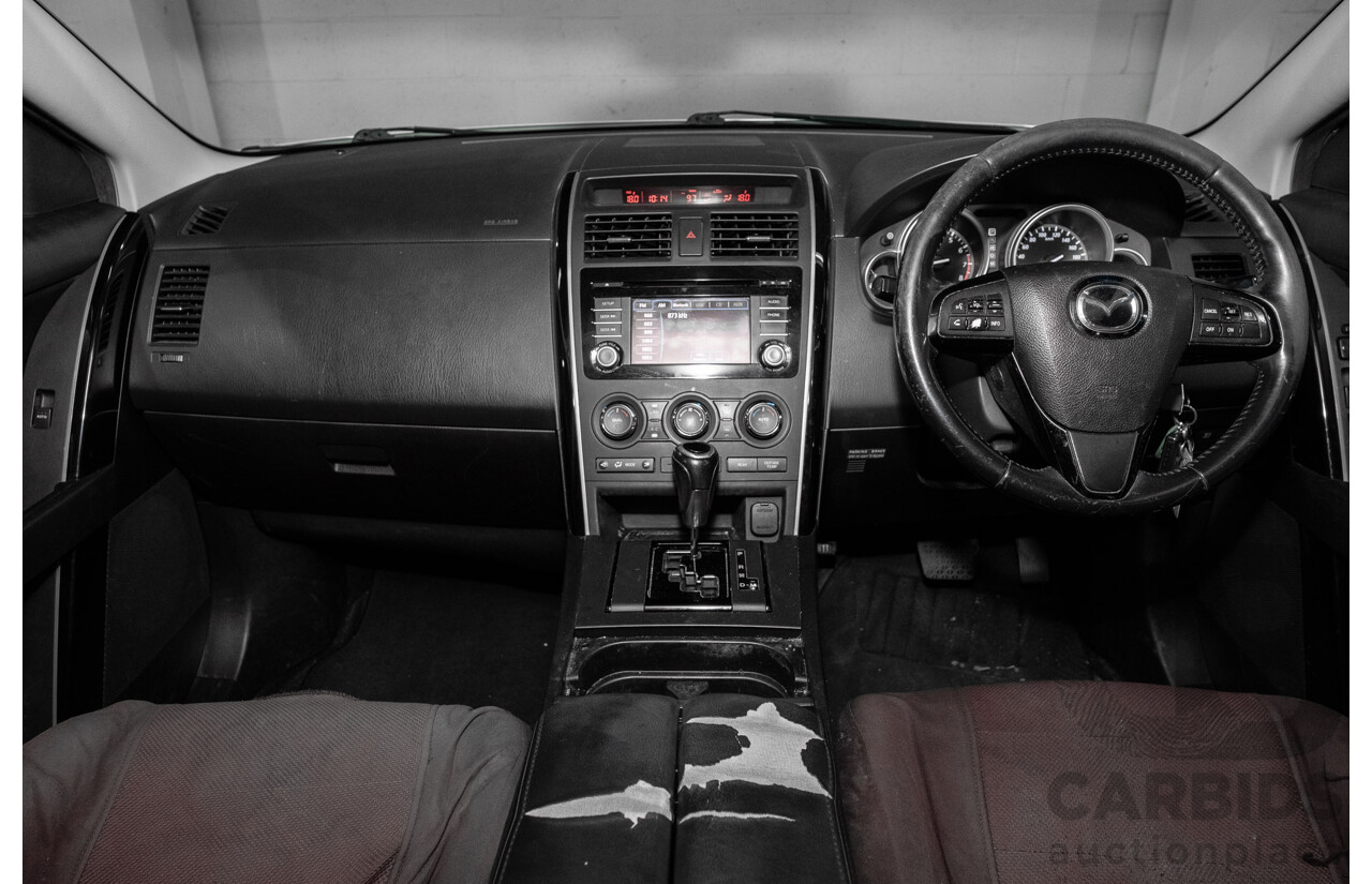 7/2014 Mazda CX-9 Classic (FWD) MY14 4d Wagon Crystal White Pearl V6 3.7L