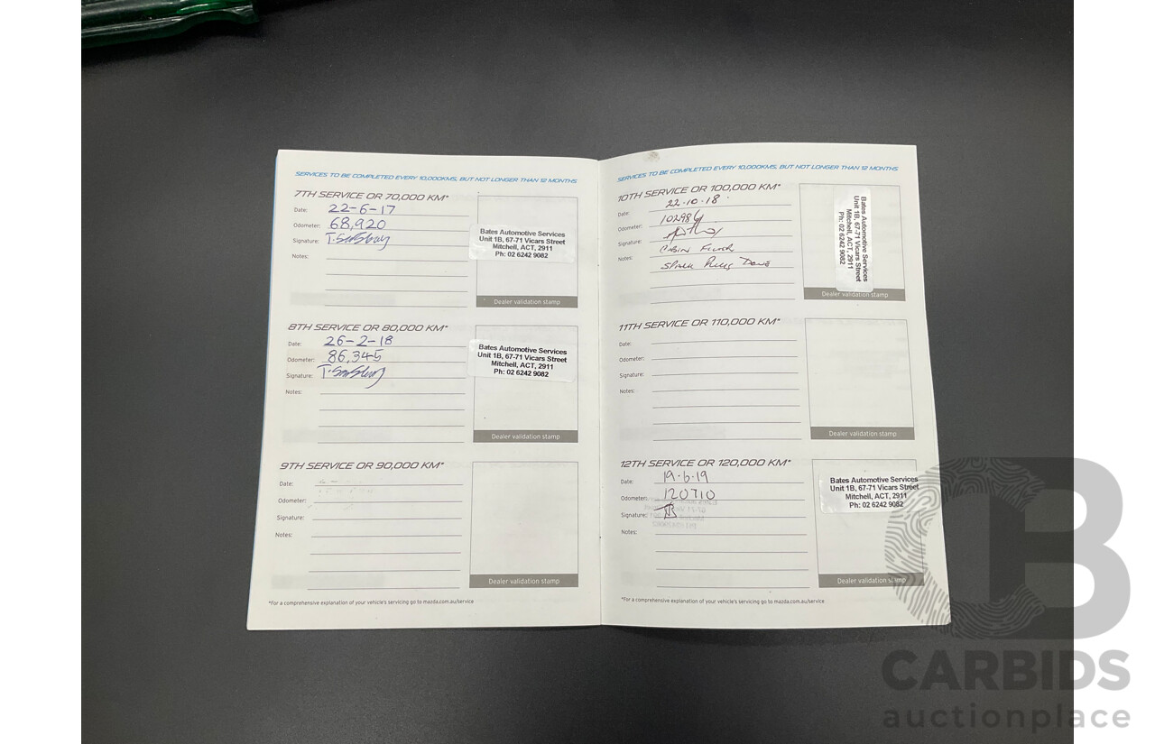 7/2014 Mazda CX-9 Classic (FWD) MY14 4d Wagon Crystal White Pearl V6 3.7L