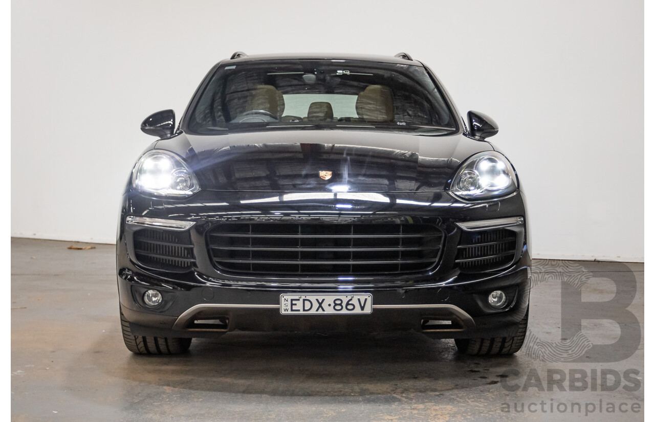 11/2014 Porsche Cayenne S (AWD) Series 2 92A MY15 4d Wagon Deep Black Metallic Turbo V6 3.6L