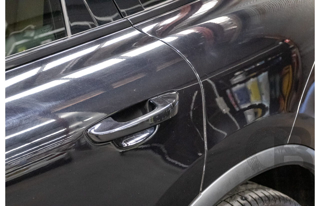 11/2014 Porsche Cayenne S (AWD) Series 2 92A MY15 4d Wagon Deep Black Metallic Turbo V6 3.6L