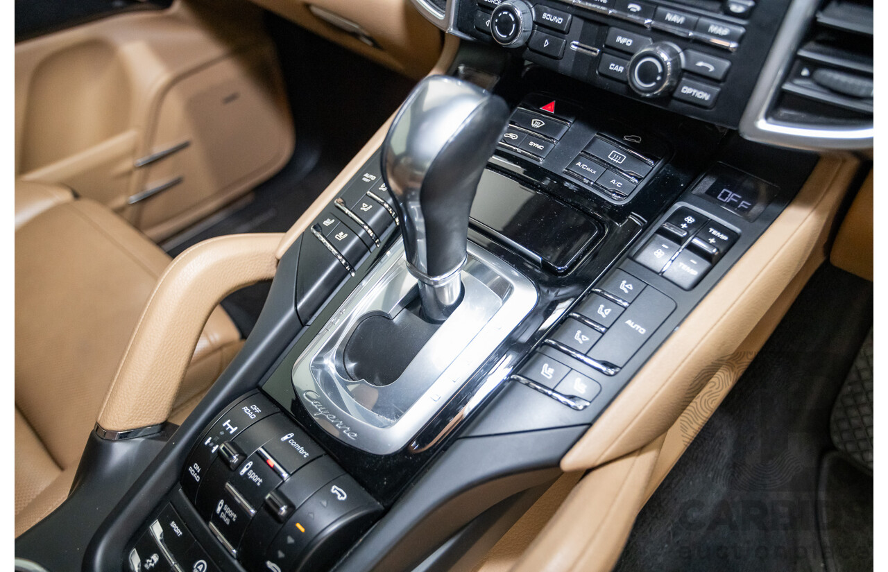 11/2014 Porsche Cayenne S (AWD) Series 2 92A MY15 4d Wagon Deep Black Metallic Turbo V6 3.6L