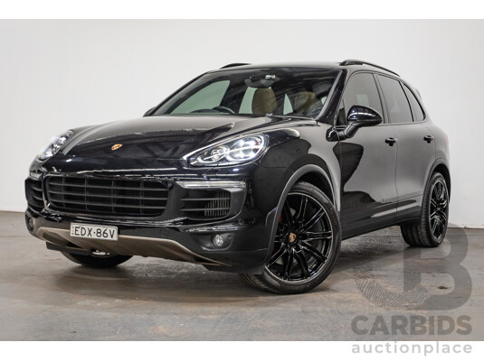 11/2014 Porsche Cayenne S (AWD) Series 2 92A MY15 4d Wagon Deep Black Metallic Turbo V6 3.6L