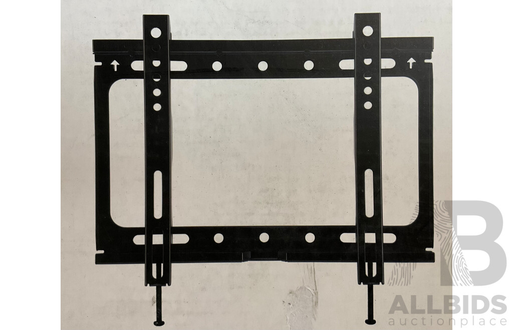 MONSTER MF2201E Small Flat Mount (suits 26''-4'0'' TVs) - Black