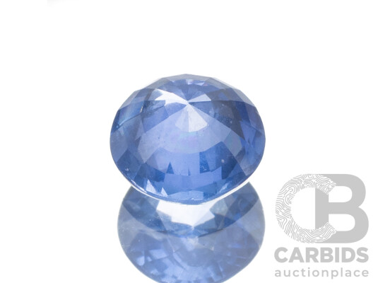 Round Mixed Cut Blue Sapphire - 1.57cts