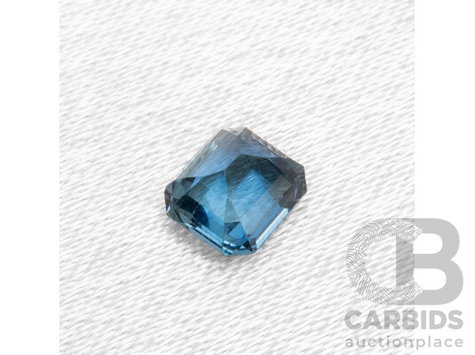 1660308 · Emerald Cut Teal Sapphire - 1.15cts