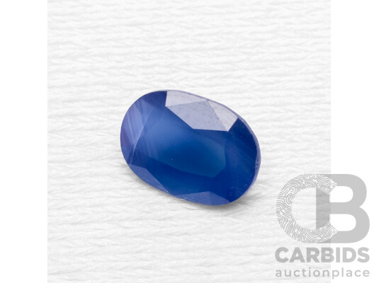 1662700 · 1.20ct Oval Cut Blue Sapphire