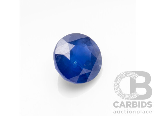 1662721 · 1.25ct Round Cut Royal Blue Sapphire