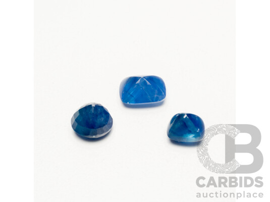 9.70cts of Natural Sapphires - Lot of 3