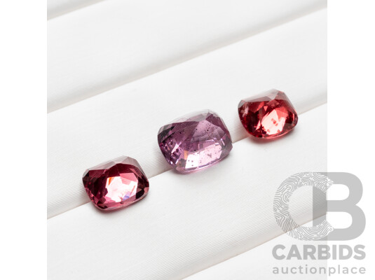 7.04cts of Natural Spinels - Lot of 3