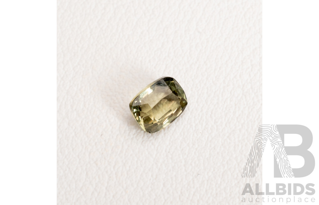 Alexandrite, Natural Elongated Cushion Cut Gemstone, 1.05ct