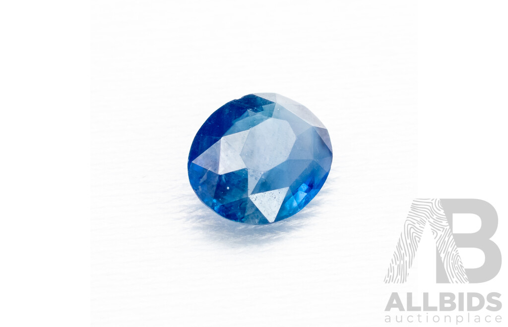 3.1ct Oval Royal Blue Sapphire