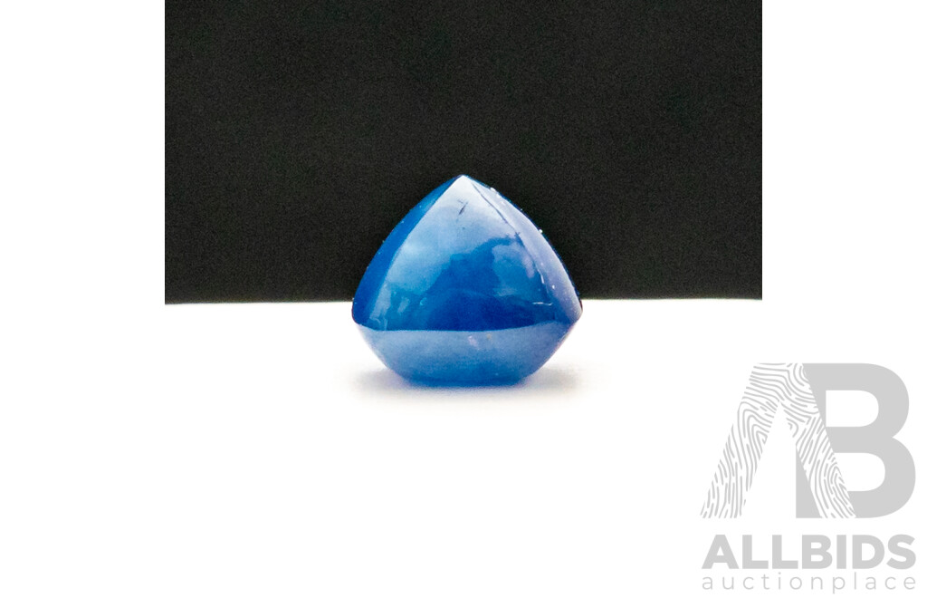 1.7ct Sugar Loaf Cut Blue Sapphire