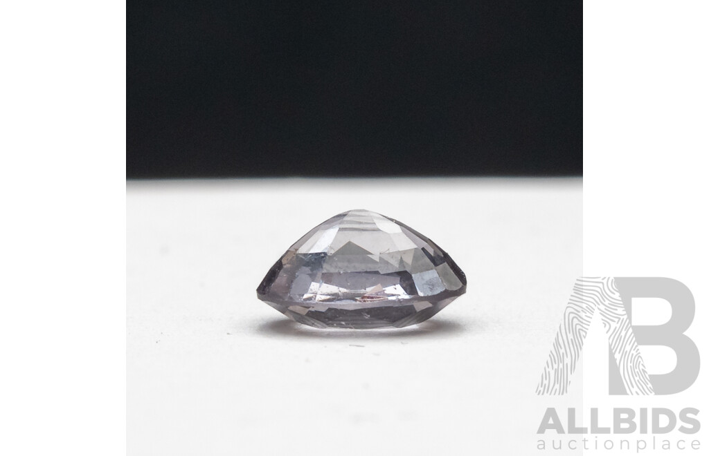 1.2ct Cushion Cut Grey Spinel