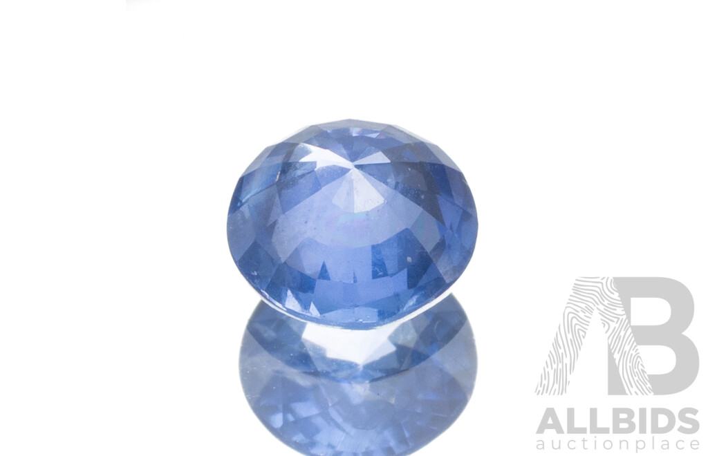 Round Mixed Cut Blue Sapphire - 1.57cts