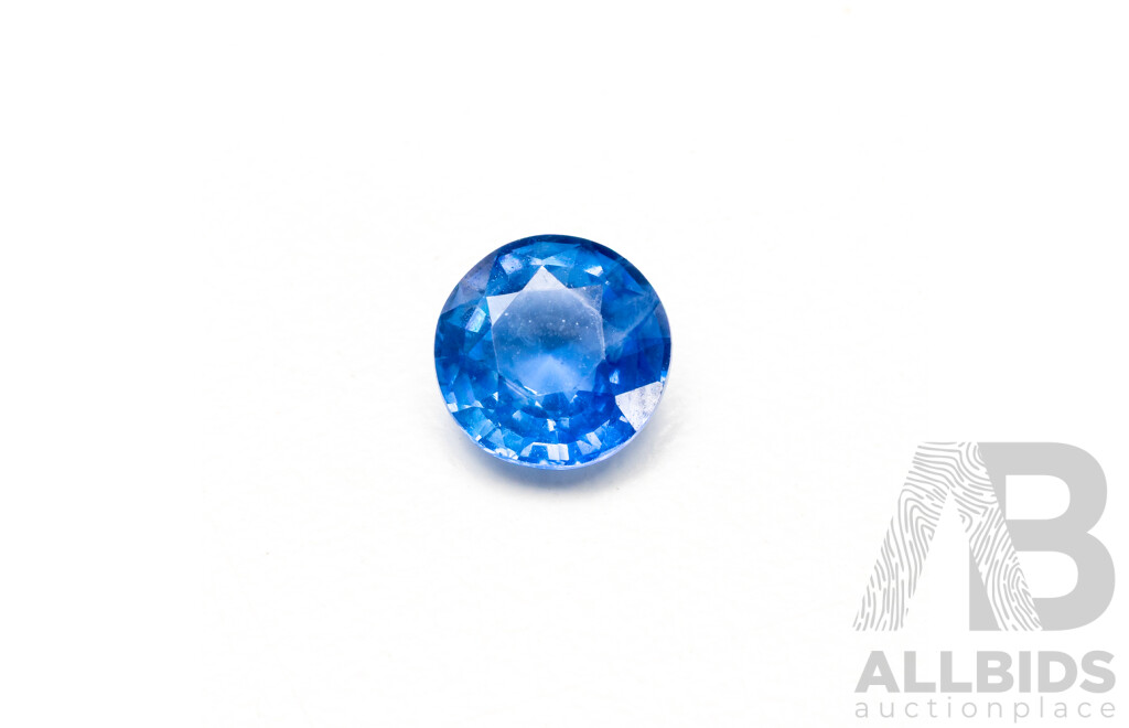 Round Mixed Cut Blue Sapphire - 1.57cts