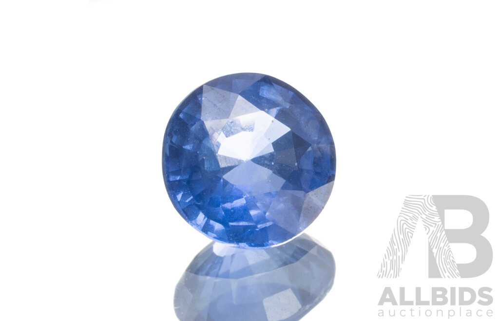 Round Mixed Cut Blue Sapphire - 1.57cts