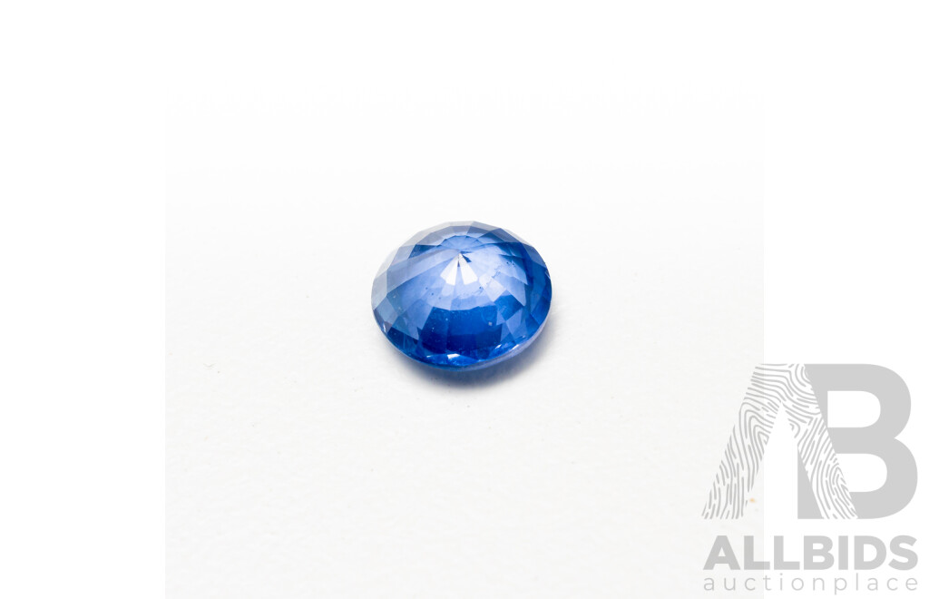Round Mixed Cut Blue Sapphire - 1.57cts