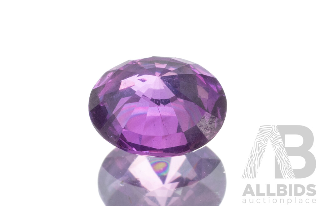 Oval Cut Fuchsia Pink Sapphire - 1.56cts