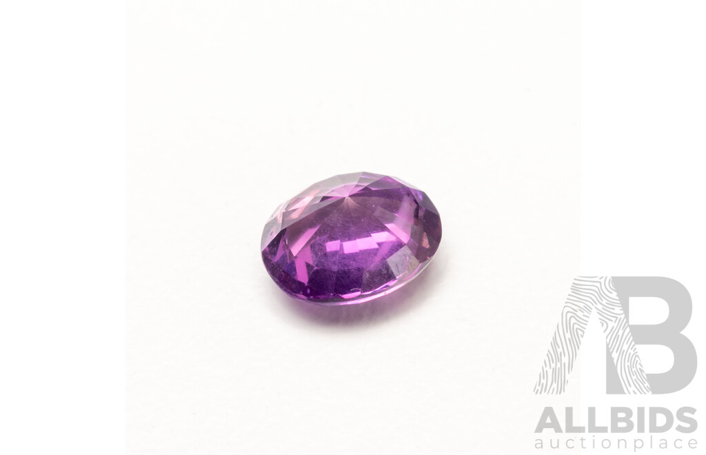 Oval Cut Fuchsia Pink Sapphire - 1.56cts