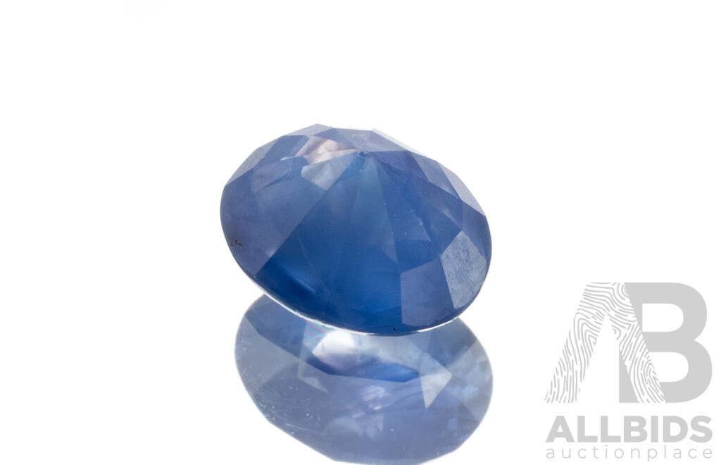 Oval Cut Blue Sapphire - 1.75cts
