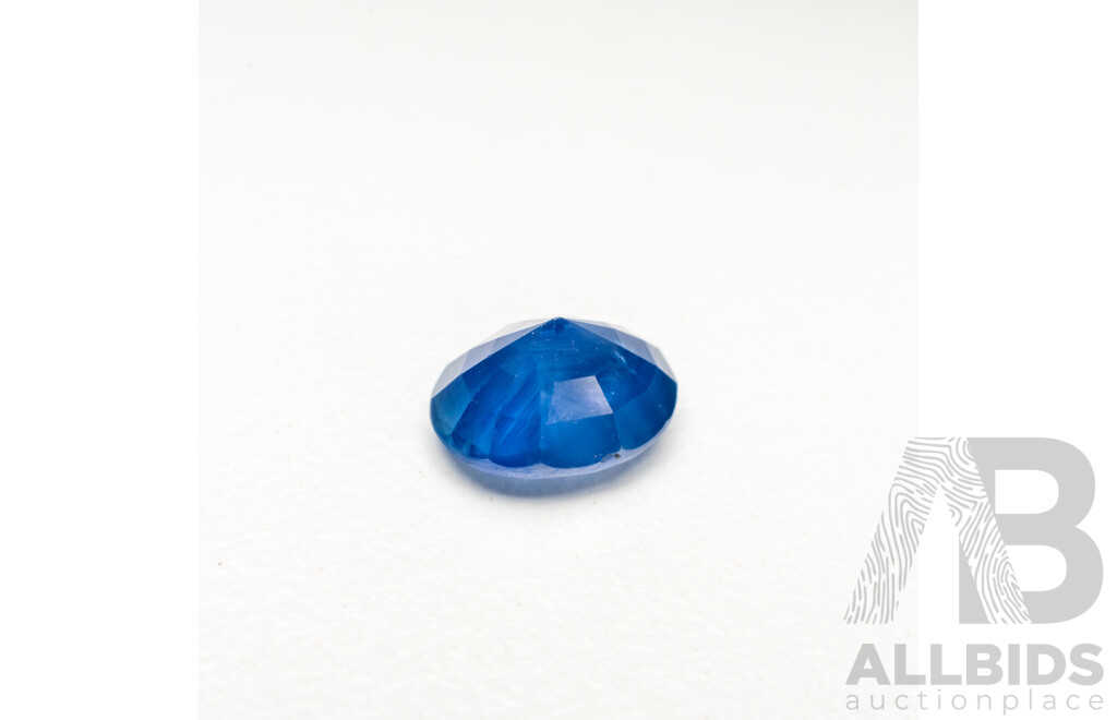 Oval Cut Blue Sapphire - 1.75cts