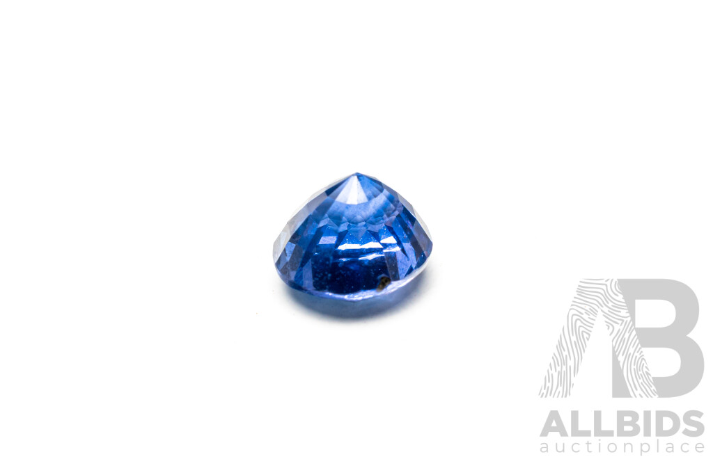 Elongated Oval Blue Sapphire - 1.57cts