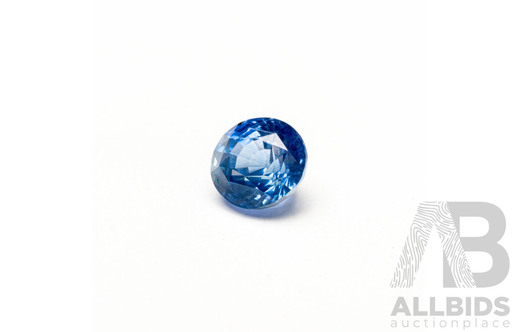 Elongated Oval Blue Sapphire - 1.57cts