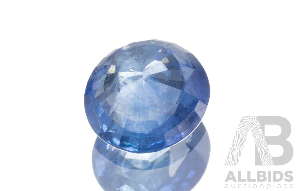 Elongated Oval Violet Blue Sapphire - 1.59cts